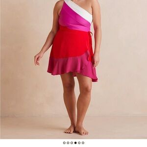 Summersalt cover up wrap skirt